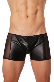 schwarze Herren Boxer Short Fetish 908-67 von Look Me