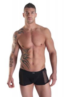 schwarzer Herren Boxer Visible Man von Look Me