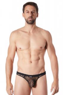 schwarzer Herren Netz-String Fetish 810-57 von Look Me