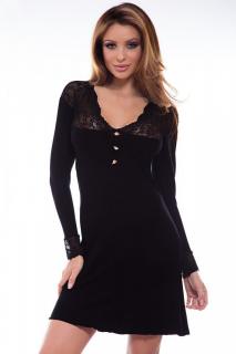 schwarzes Kleid Melani von Hamana Dessous