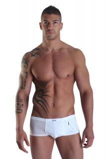 weißer Herren Short Open Heart von Look Me