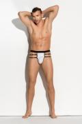 Aron Multistrap Jock G String weiß von MeSeduce