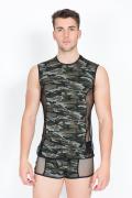 camouflage V-Shirt Military 58-77 von Look Me