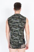 camouflage V-Shirt Military 58-77 von Look Me