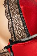 roter Damenbody Evane von Passion Plus Size