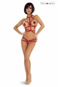 roter Harness Ouvert Bra PR7004 von Provocative