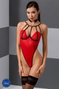 roter String-Body Akita von Passion Devil Collection