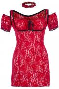 rotes Chemise SB/1008 Sexy Base Kollektion by Andalea