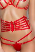 rotes Loretta Set von MeSeduce Gold and I Collection