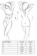 rotes Strapshemd Evane von Passion Plus Size