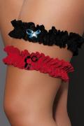 rotes Strumpfband M/1062 Iga von Andalea Dessous