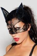 schwarze Katzenmaske MK 04 von MeSeduce