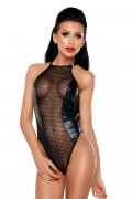 schwarzer Body MS-B0157 von MeSeduce Black Diamond Collection