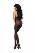 schwarzer Flash Bodystocking von Lolitta