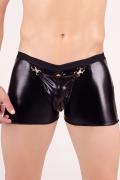 schwarzer Herren-Boxer-Short MC/9007 von Andalea