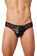 schwarzer Herren String Fetish 908-57 von Look Me