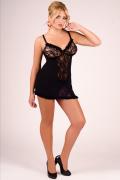 schwarzes Chemise M/1001 von Andalea Dessous