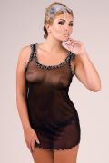 schwarzes Chemise M/1017 von Andalea Dessous