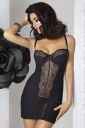 schwarzes Chemise Zoja von Passion