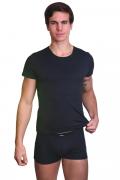 schwarzes Herren T-Shirt Rocket von Look Me