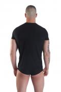 schwarzes Herren T-Shirt Sinners von Look Me