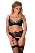 schwarzes Set Edith von Passion Plus Size