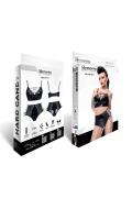 schwarzes Set Jessica von Demoniq Hard Candy Collection