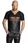 schwarzes T-Shirt H034 von Noir Handmade