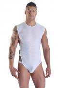 weißer Herren Body Strip von Look Me