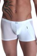 weißer Herren Boxer Open Heart von Look Me