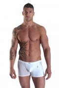 weißer Herren Boxer Open Heart von Look Me