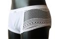 weißer Herren Boxer Visible Man von Look Me